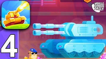 TANK STARS - FROST - Gameplay Part 4 (iOS Android)