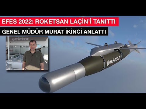 ROKETSAN Laçin'i ilk kez EFES 2022'de tanıttı #roketsan #muratikinci #efes2022