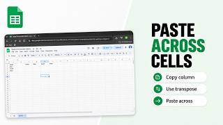 Information How to Paste Text Horizontally in Google Sheets (Transpose Vertical Lists) Guide