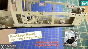 Build a Spitfire Mk1A - Issue 64. A 1/18 Scale model aircraft build by Hachette PartWorks Ltd