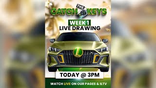 Island Luck s Catch The Keys - Week 1 LIVE DRAWING