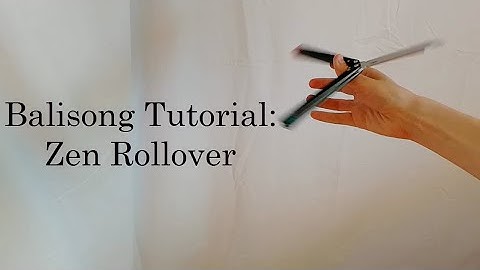 Intermediate Balisong Tutorial: Zen Rollover