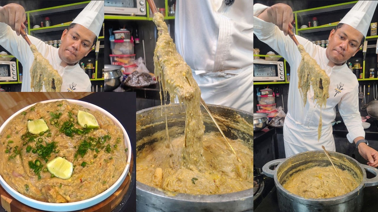 বাংলাদেশে রান্না করলে বলে হালিম বিদেশীরা বলে হারিস