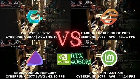 Cachyos VS Garuda VS Endeavour VS Mint | Linux Gaming Benchmarks