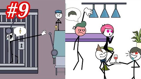 Thief Puzzle - Funny Stickman Brain Puzzle Game - All Levels Gameplay Walkthrough Android, iOS #9