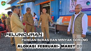 WABUP SBD MELUNCURKAN PROGRAM BANTUAN PANGAN BERAS DAN MINYAK GORENG