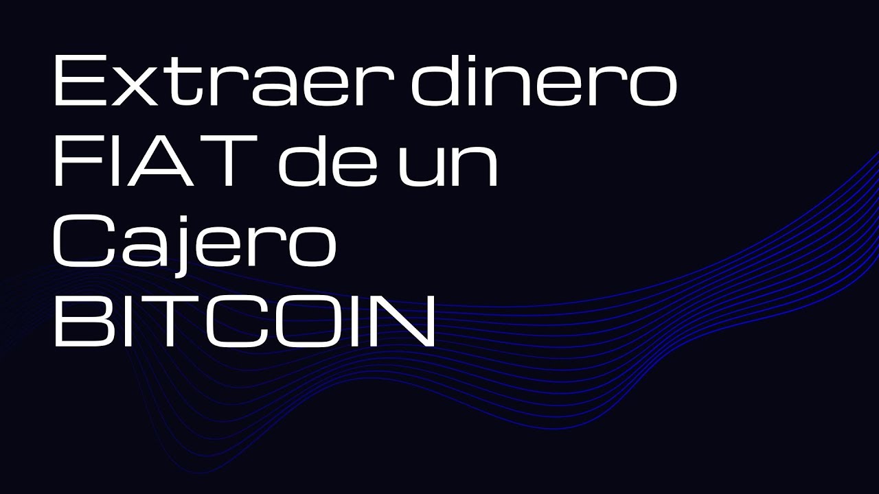 Extraer dinero de un cajero BITCOIN de Athena
