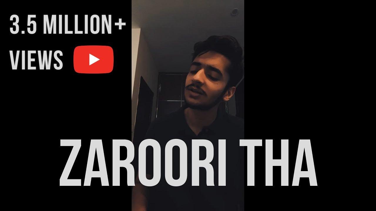 Zaroori tha  Fahad Azeem   Cover