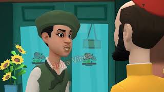 Pashto NEW cartoon funny video 2023 by _sadagull _hojravines _