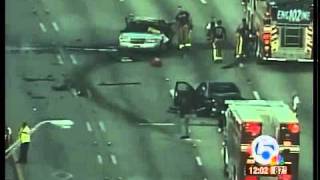 One dead, One hurt in Broward I-95 crash