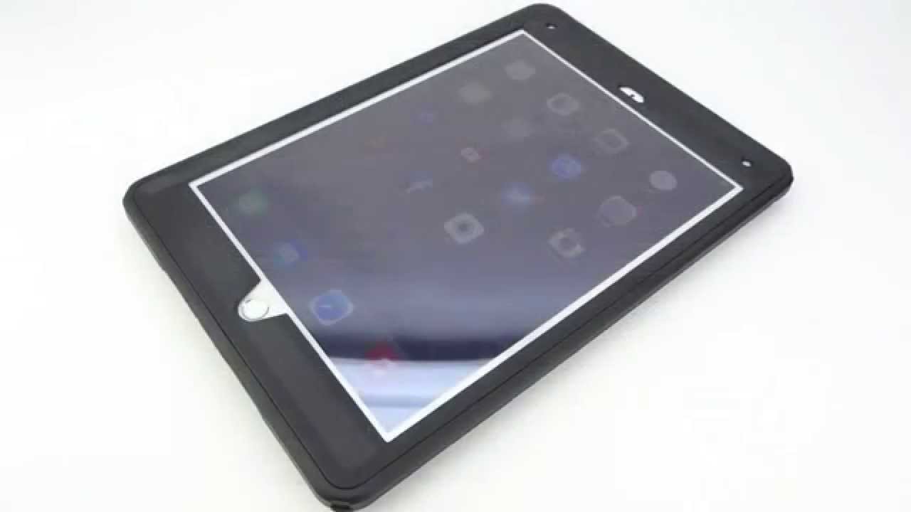 How To Install Otterbox Defender Series Case On The Apple Ipad Air 2 Youtube