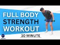 Over 50s 30 minute full body dumbbell workout strength training