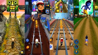 Temple Run 2 🆚 Subway Surfers 🆚 Subway Princess 🆚 Little Krishna 😱🔥 screenshot 4
