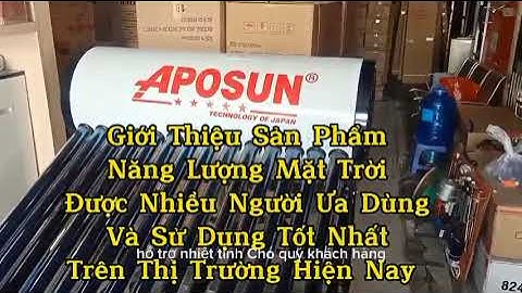 Máy Nước Nóng Năng Lượng Mặt Trời Aposun