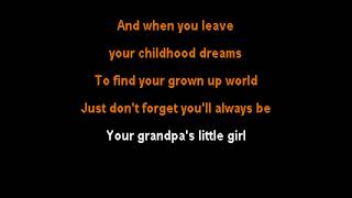 Al Grant  - Granpa's Little Girl - clay wood karaoke