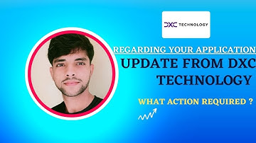 1.0 🎯Update from dxc technology regarding your application | DXC Technology | #dxctechnologyupdates