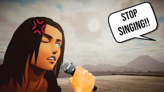 Don't Interrupt Eren's Singing... (AOT VR)