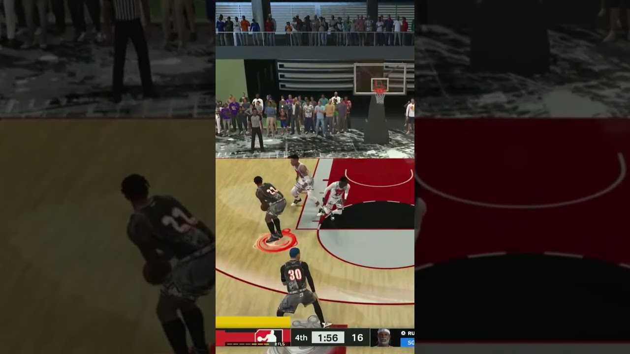 2K robbed me of continuation foul! 