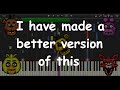 Five Nights at Freddy's Song MIDI re-creation