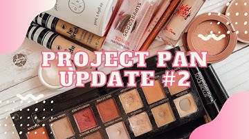 PROJECT PAN UPDATE // *LOTS* of products were finished this past month!