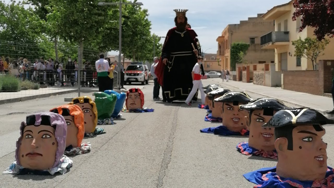 Actuació del Seguici Popular de Montblanc - Plaça de Sant Francesc (Sant Maties 2021)