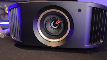 New 8K JVC rs2100 Laser Projector Unboxing and Overview