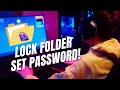 How to lock folders in windows 1110 without software