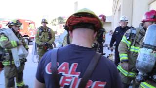 High-Rise Fire Training at 17-Story Building in Rancho Mirage