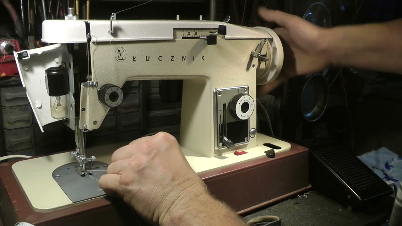 Maszyna do szycia Łucznik -poradnik dla krawcowej nr 100