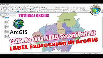 Cara Menampilkan LABEL di ArcGIS Lebih VARIATIF