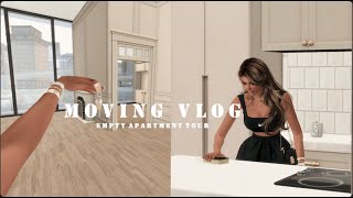 MOVING VLOG #1 | EMPTY APARTMENT TOUR, UNPACKING, GROCERY SHOPPING, DEEP CLEANING | THE SIMS 4 VLOG