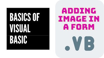 Basics of Visual Basic S6 - Adding image in a form