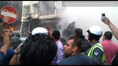 BREAKING: Car Bomb in Beirut Kills 8, including Security Official