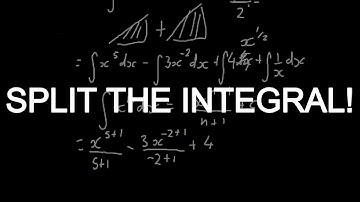 Year 12 Methods: Integral Splitting - WA Exam Style