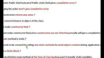 Why main method is static in Java
