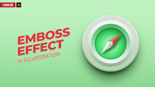 How to Create 3d Compass Icon Advance Adobe Illustrator Tutorial screenshot 1