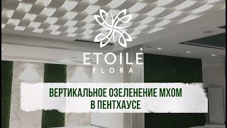 Вертикальное озеленение в Украине: фитостена от Etoile Flora