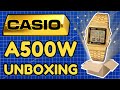  or blingy  gold casio a500w unboxing 