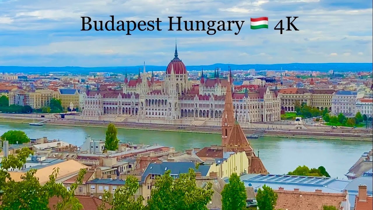 Budapest, Hungary 🇭🇺 4K | Complete Tour of Budapest | Buda Castle 🏰 ...