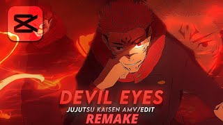 Devil Eyes Sukuna Vs Jogo Amvedit Capcut Quick Edit Remake