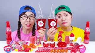 Thực phẩm màu đỏ Mukbang DONA Việt Nam