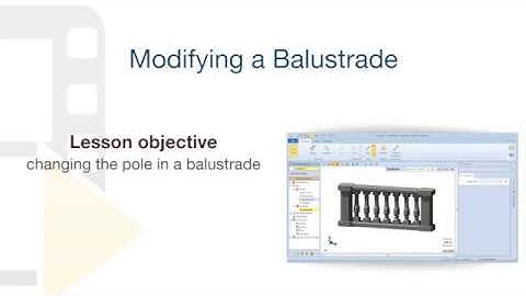Edificius Tutorial - Modifying the Balustrade - ACCA software