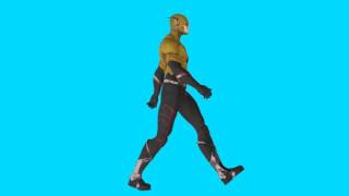 Reverse Flash Walk Animated Left Chroma