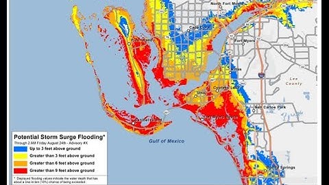 Experimental Potential Storm Surge Flooding Map (Short Version)