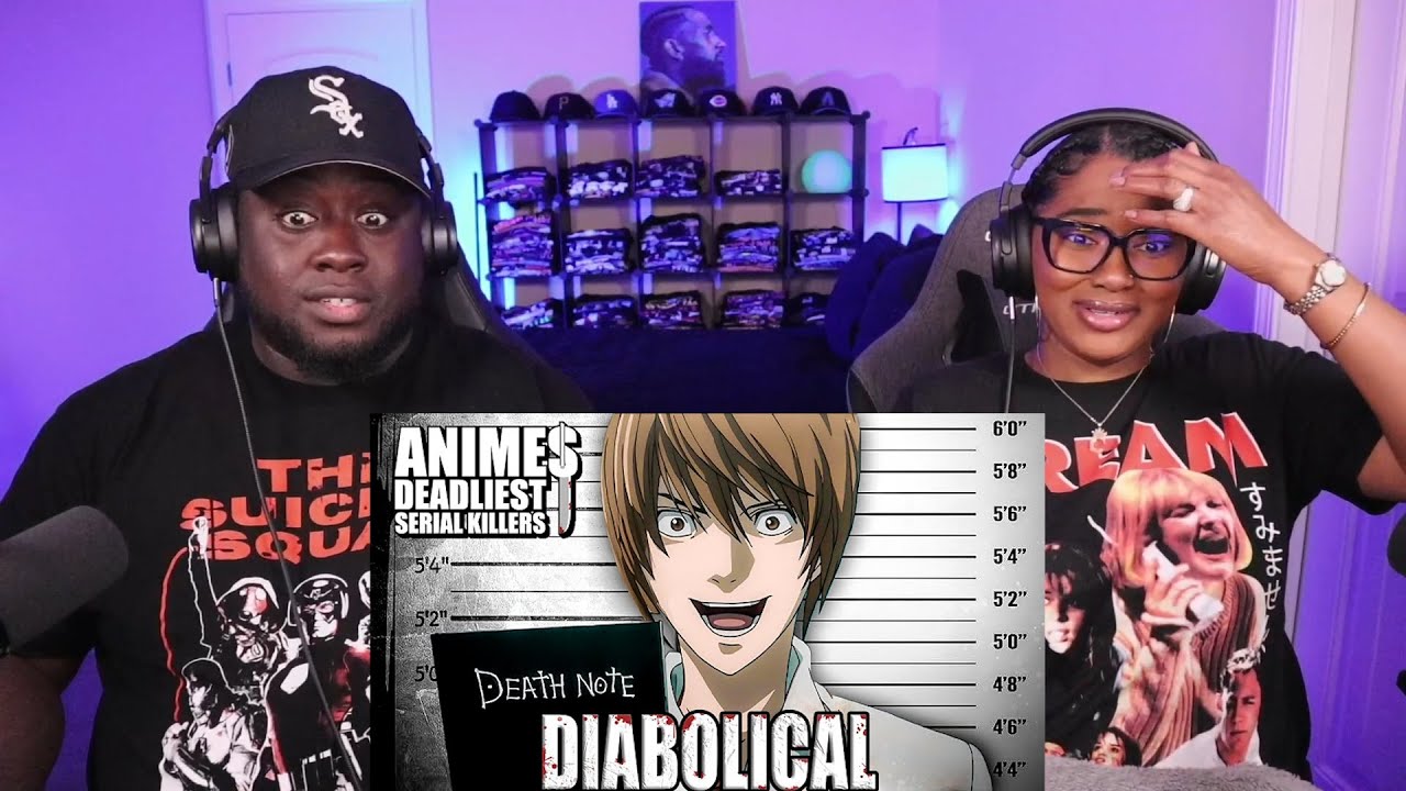Kidd and Cee Reacts To LIGHT YAGAMI Animes Deadliest Serial Killer 2