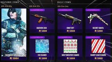 *NEW* BO4 UPDATE 1.09 NEW DLC WEAPONS in BLACK OPS 4 - OPERATION ABSOLUTE ZERO BLACKJACK SHOP UPDATE