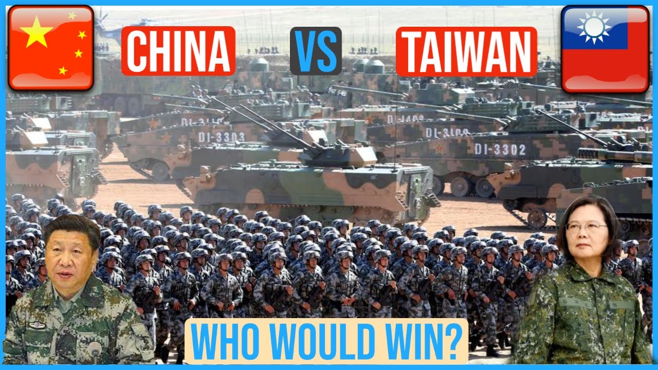 China Vs Taiwan Who Would Win Military Power Comparison 2022 Youtube