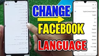How to Change Language on Facebook screenshot 2