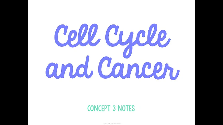 Unit 2 Cells Concept 3 Notes *UPDATED*