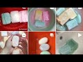 Squeezing soaked soaps / Mushy soap / (continue) /vedio #24